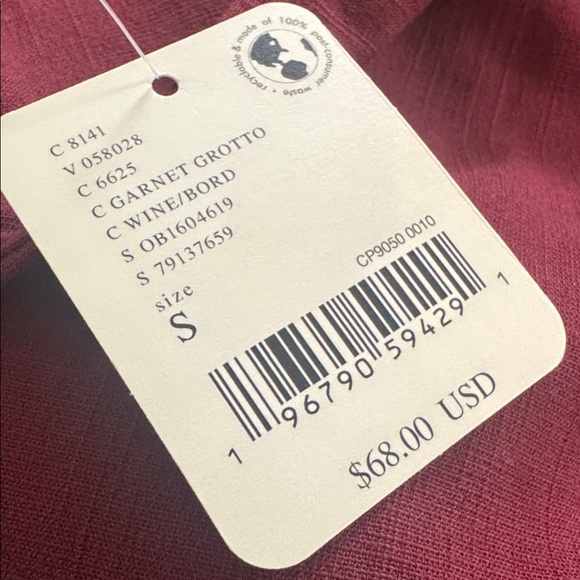 Free People x Intimately FP Lola Bodysuit In Precious Wine NWT S - Picture 4 of 4